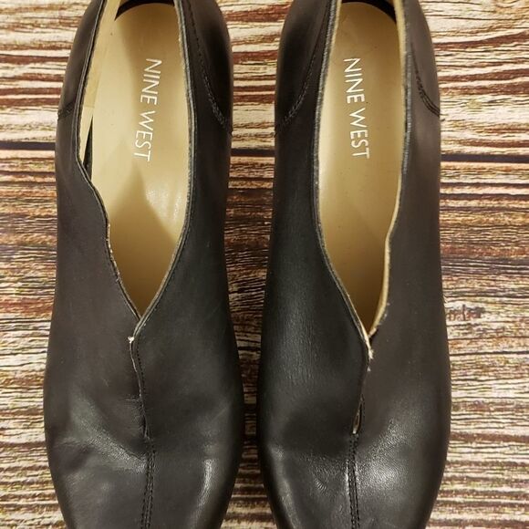 Nine West black  3.5" heeled shoes Pre-owned - Picture 2 of 8